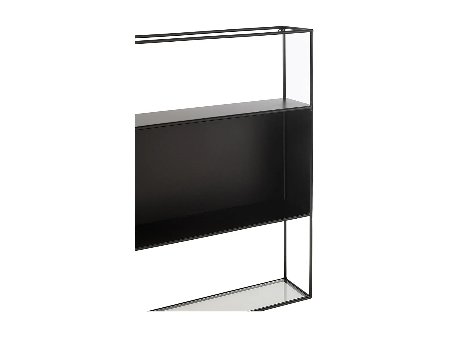 Console en Métal "Maryanne" 80cm Noir