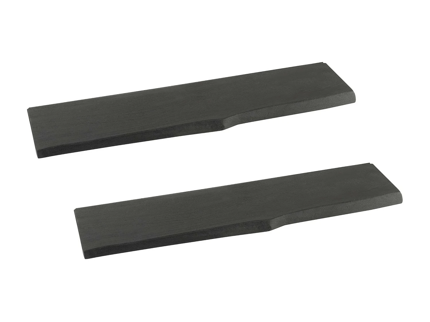 Etagère murale rectangulaire en bois d'acacia L115 (lot de 2) - EDGAR