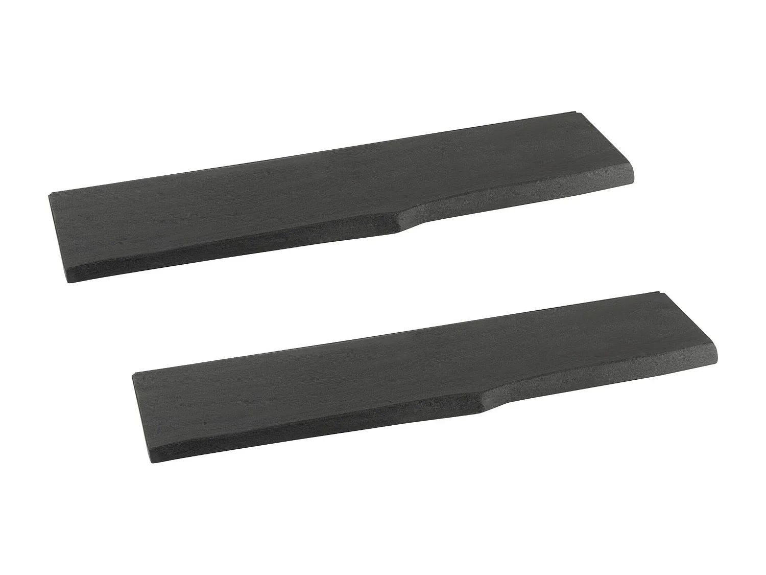 Etagère murale rectangulaire en bois d'acacia L115 (lot de 2) - EDGAR