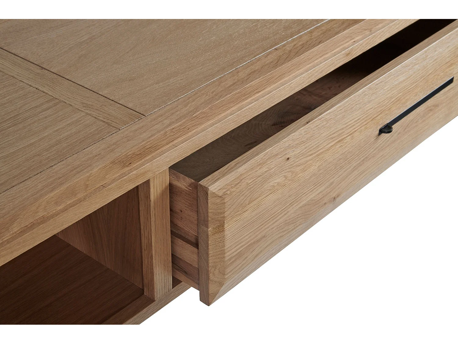 Élément suspendu en chêne massif 1 tiroir 1 niche - BOSTON