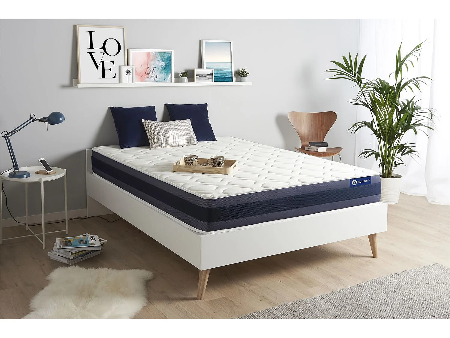 Actimemo morpho matras 180x190cm , Matrasdikte : 24 cm , Traagschuim , Gebalanceerd, 5 comfortzones