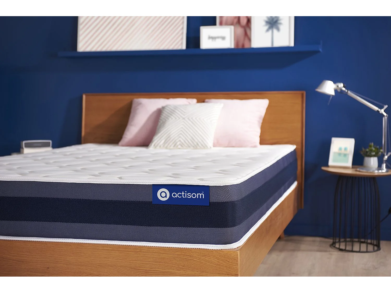 Matelas 80x220 cm Ressorts ensachés et Mémoire de forme - Actiflex Morpho
