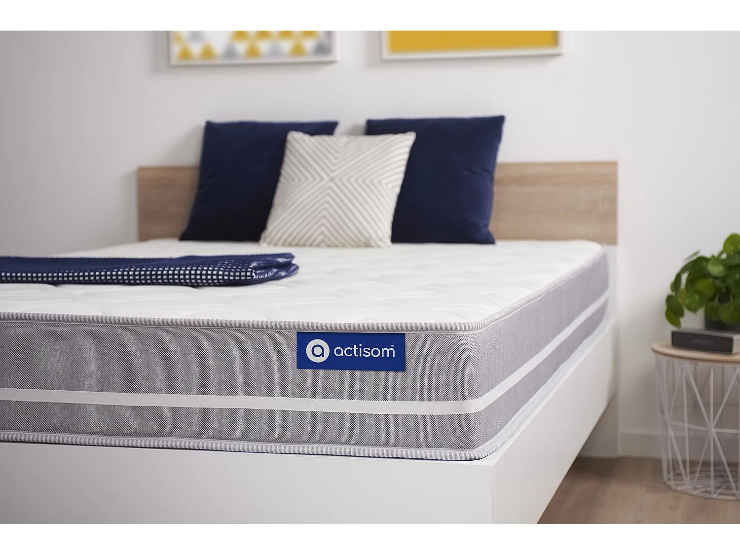 Colchão ACTISOM Actilatex Touch (90x220 cm - Espuma Viscoelástica- Altura: 20 cm)