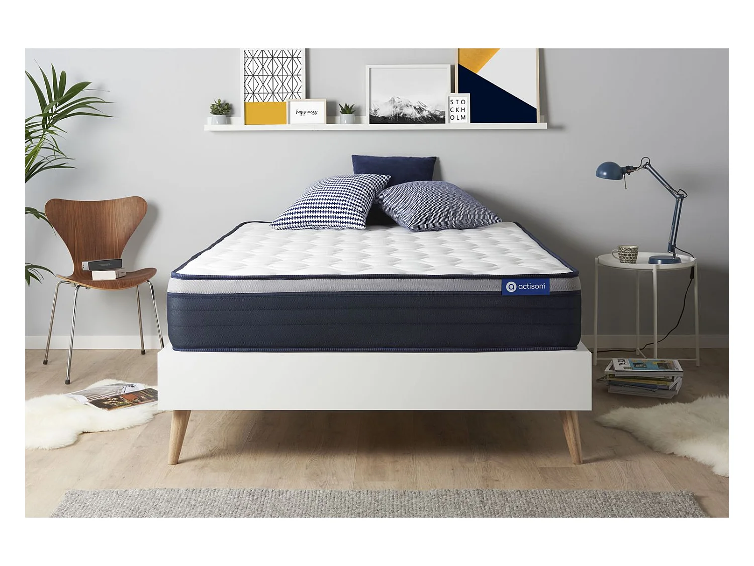 Actimemo max matratze 160x220cm, Memory-Schaum, Härtegrad 4, Höhe :26 cm, 7 Komfortzonen