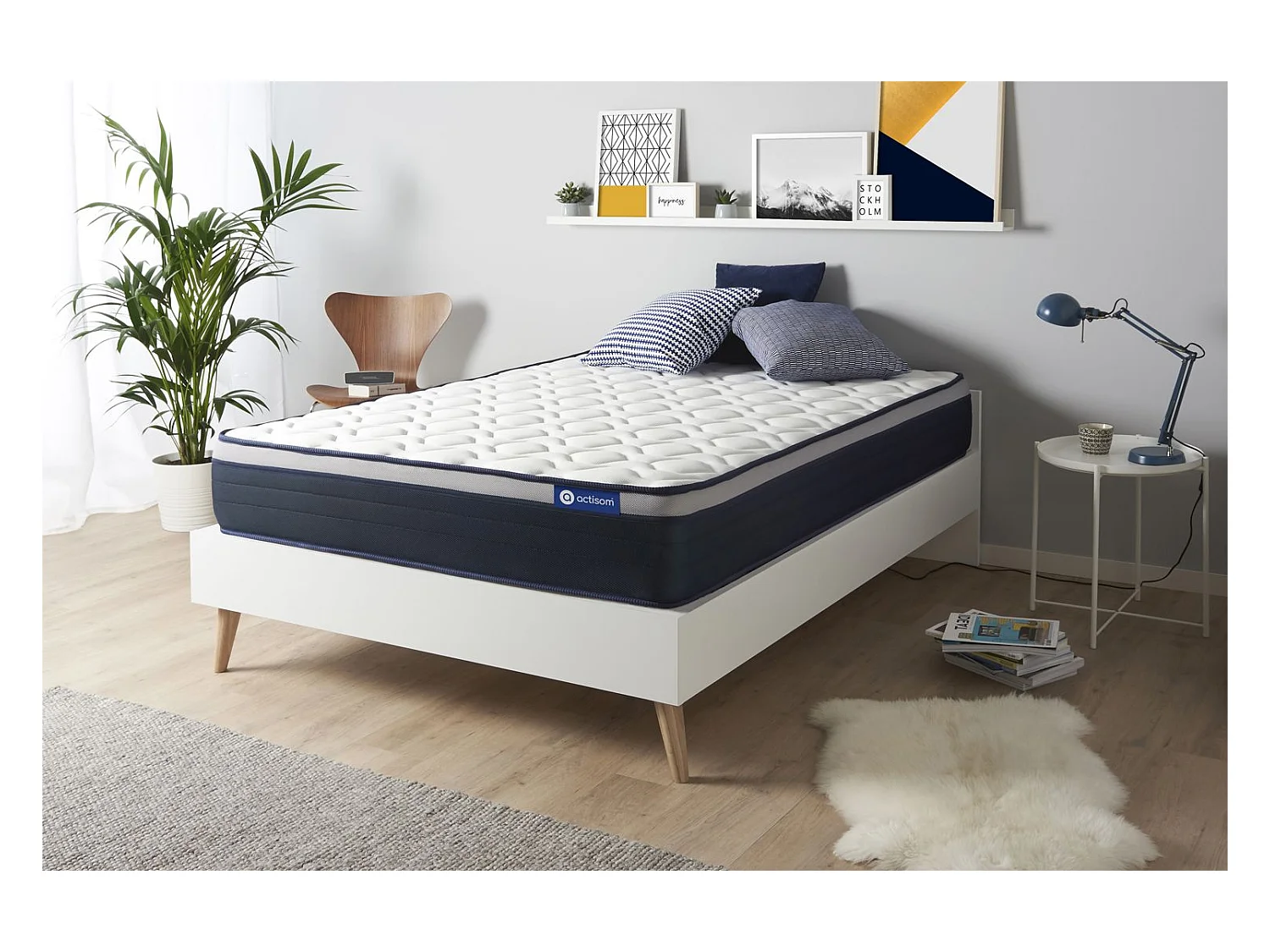 Actimemo max matratze 160x220cm, Memory-Schaum, Härtegrad 4, Höhe :26 cm, 7 Komfortzonen