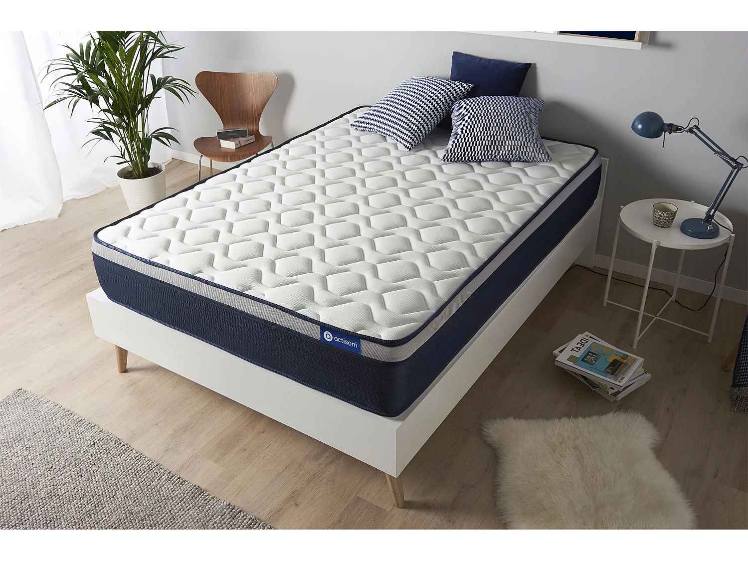 Materac Actimemo max 90x220cm, Grubosc : 26 cm, Pianka z pamiecia ksztaltu, Wysoki, 7 stref komfortu