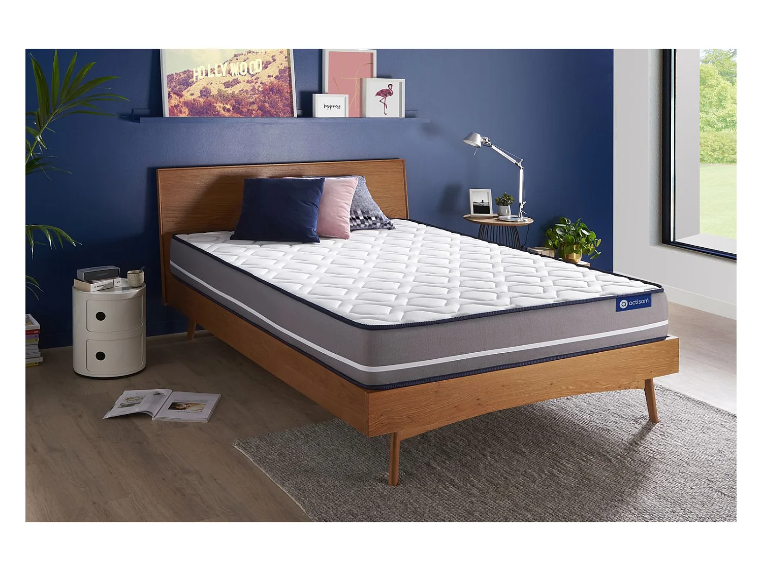 Actiflex pur matras 140x220cm , Matrasdikte : 20 cm , Pocketveren , Stevig, 3 comfortzones