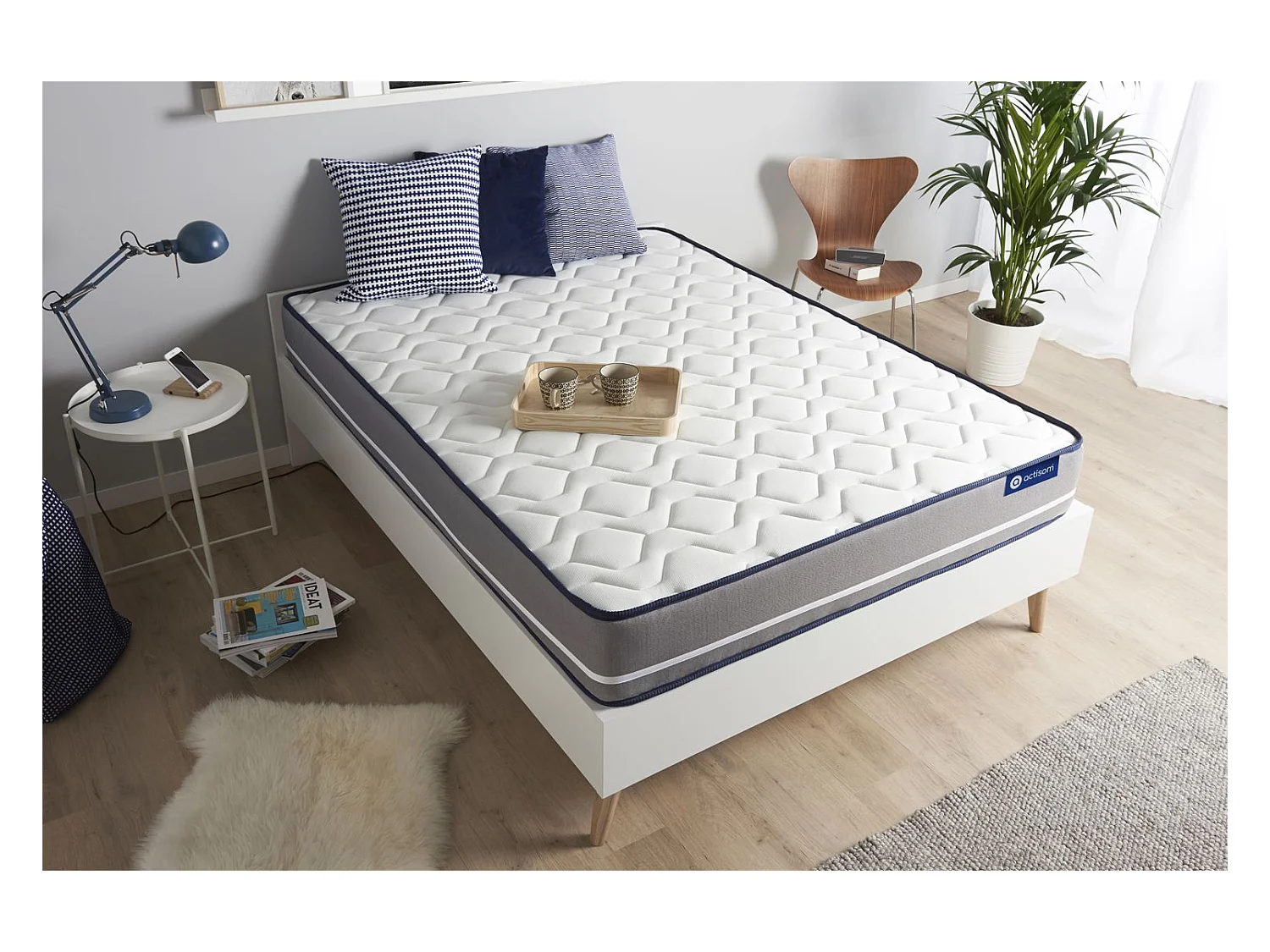 Matelas 180x220 cm Mémoire de forme - Actimemo Pur