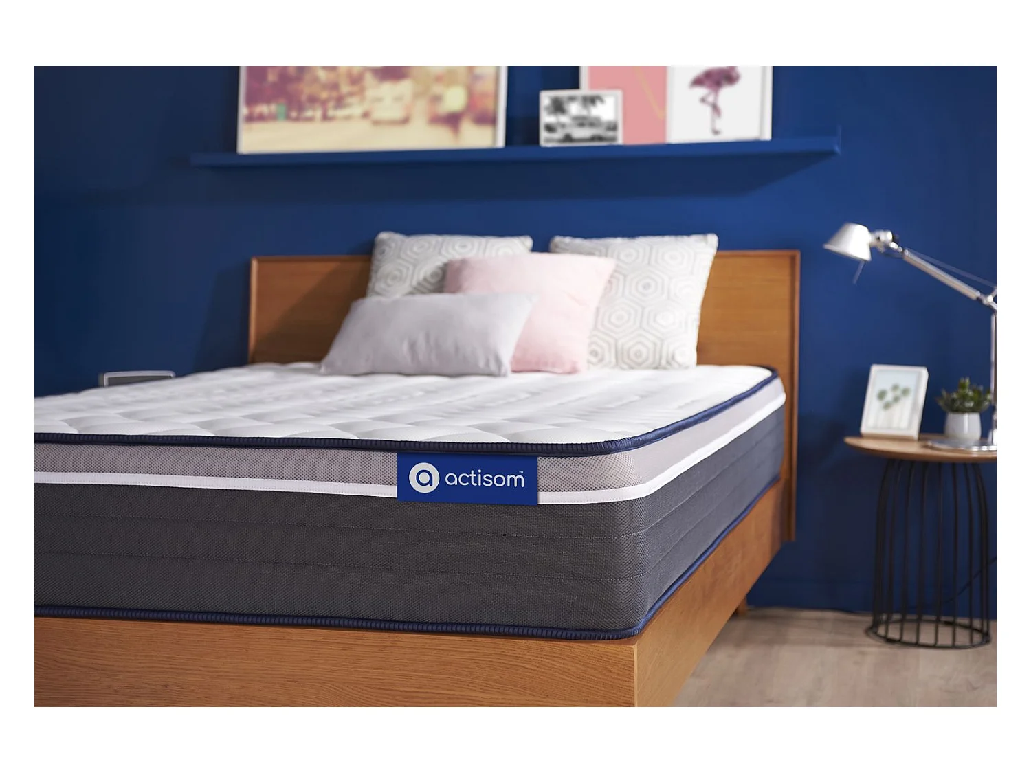 Actiflex plus matras 100x210cm , Matrasdikte : 26 cm , Pocketveren en traagschuim , Zeer stevig, 7 comfortzones