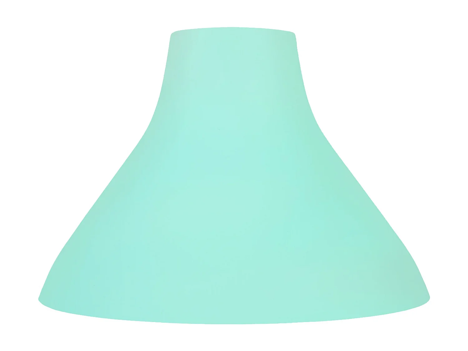 Abat-jour TOSEL ,métal,Bleu,H19,5xD28xP28cm