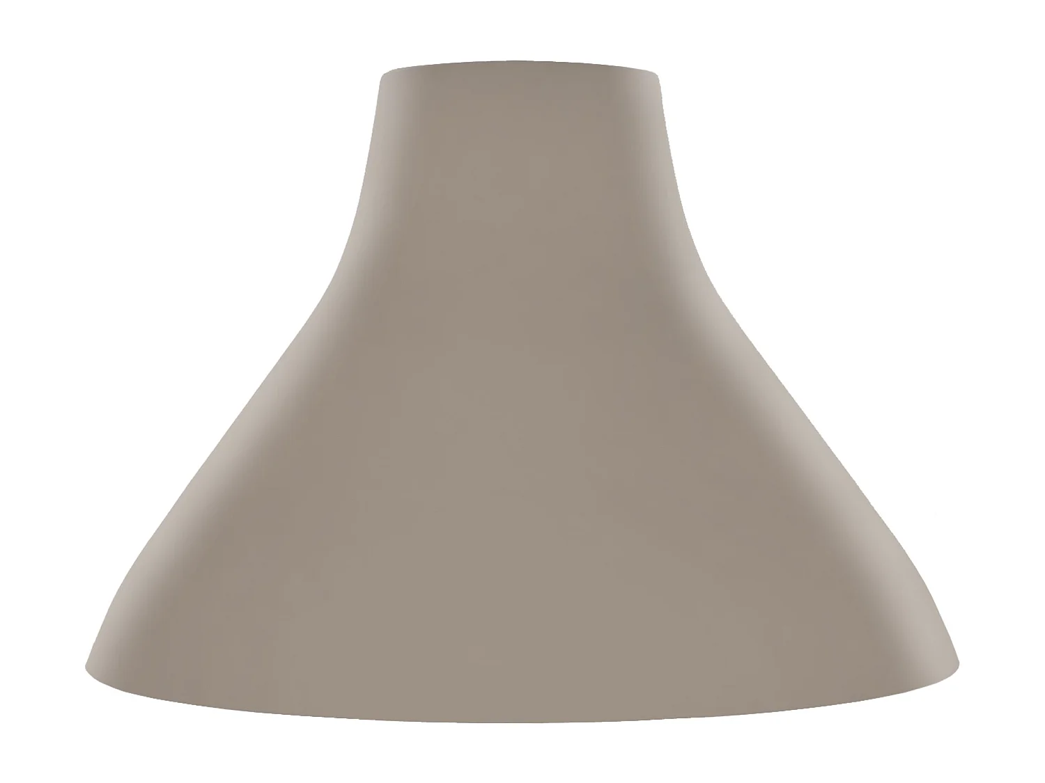 Abajur TOSEL TOSELIA metal Sino taupe D28 x H19,5  cm