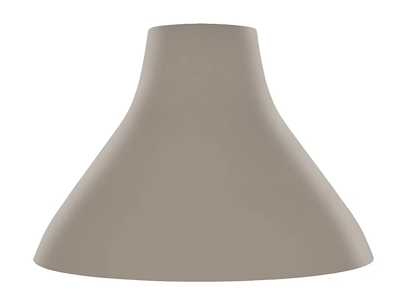 Abajur TOSEL TOSELIA metal Sino taupe D28 x H19,5  cm