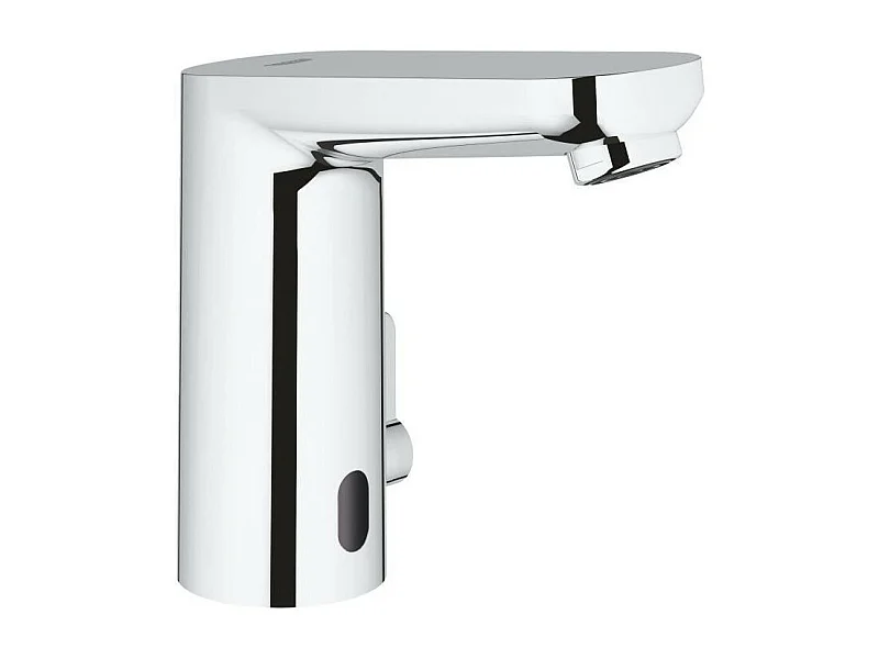 Mitigeur infrarouge pour lavabo sur plage GROHE - Get E - 6 V - Chrome