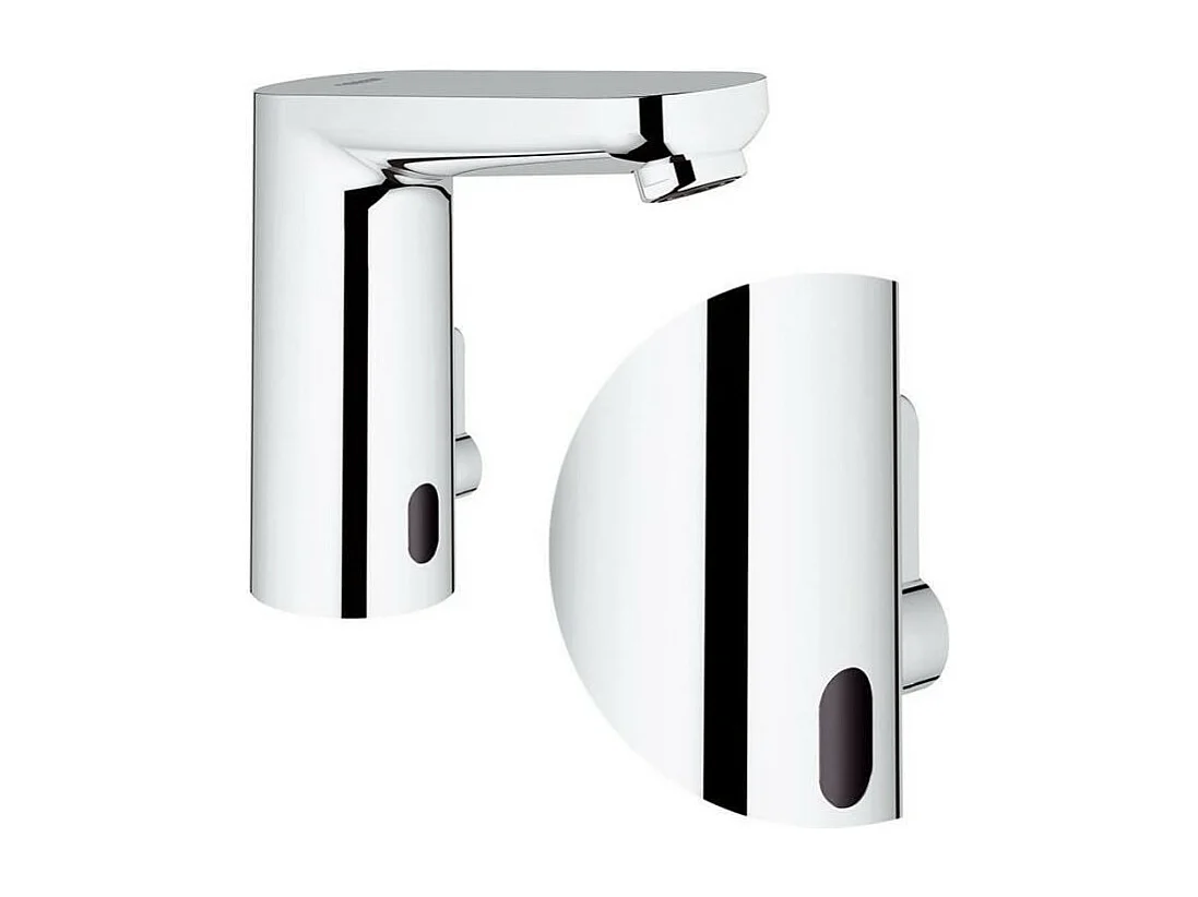 Infrarot-Waschtischbatterie GROHE Get E - Chrom - Thermostatisch - Modernes Design