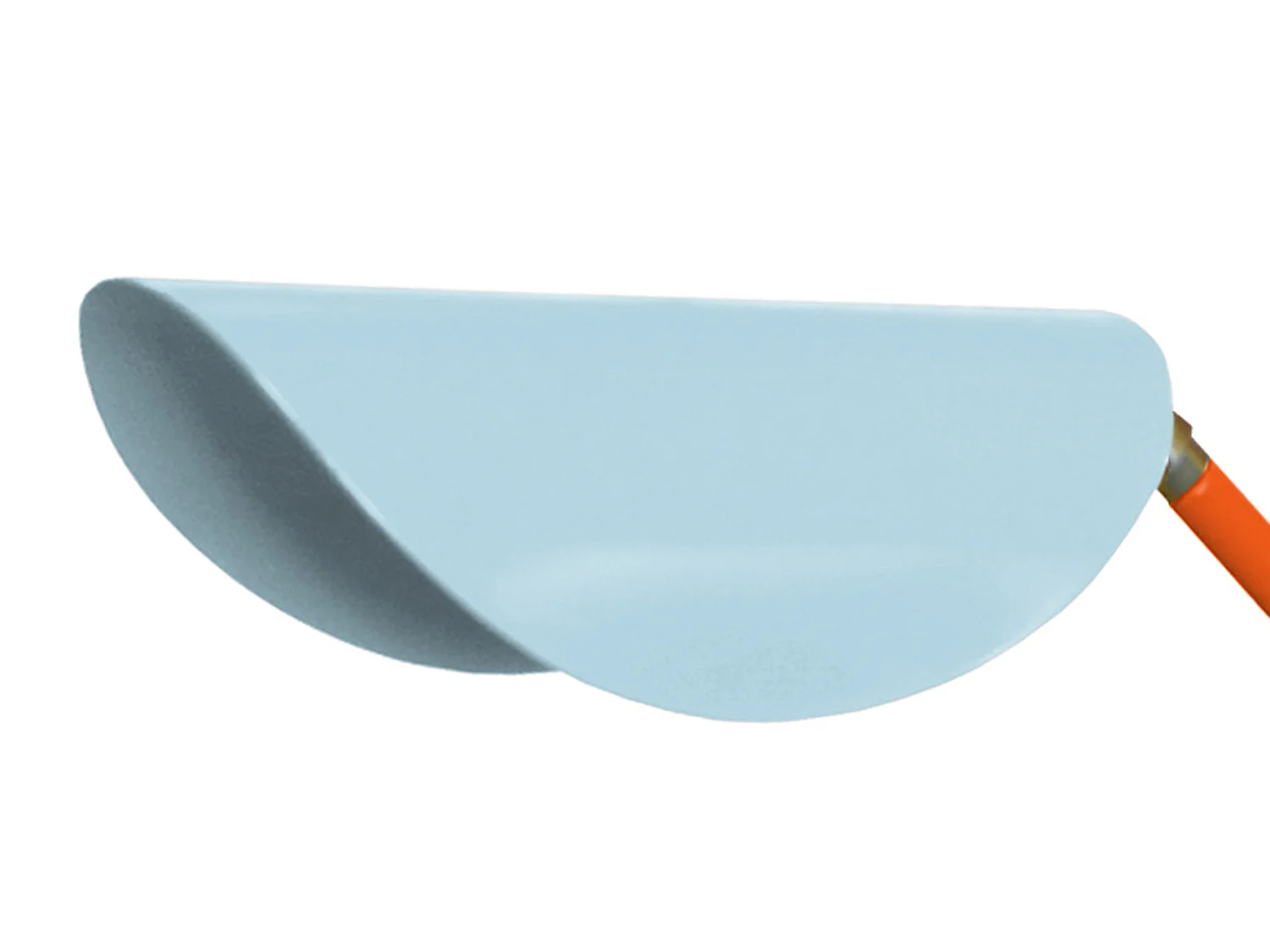 Candeeiro de escritório Tosel, Metal, Azul, H35xD22xP51cm