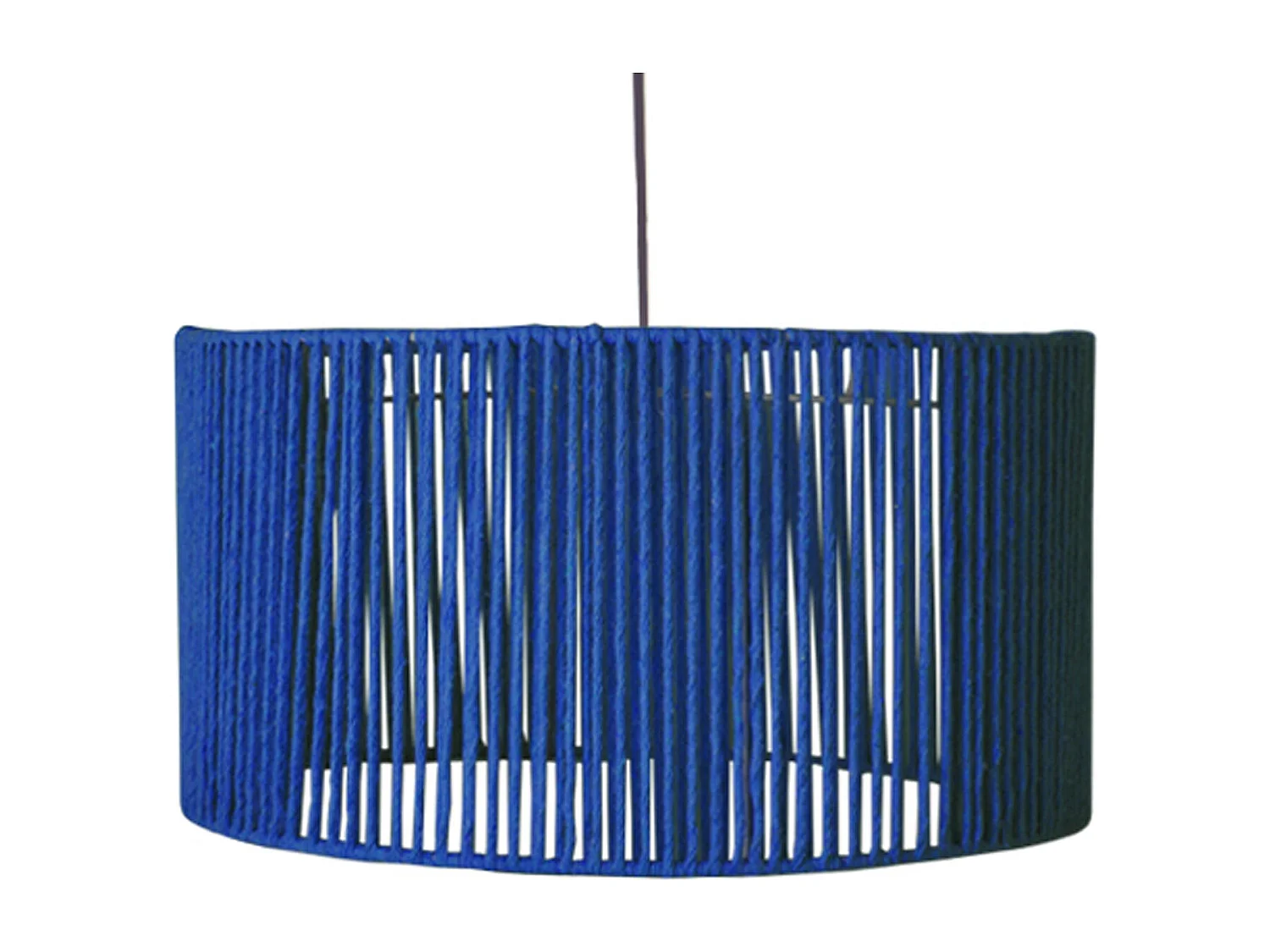 Lámpara de Pie TOSEL ,madera,metal,Azul , A 195xD 43x P 110cm