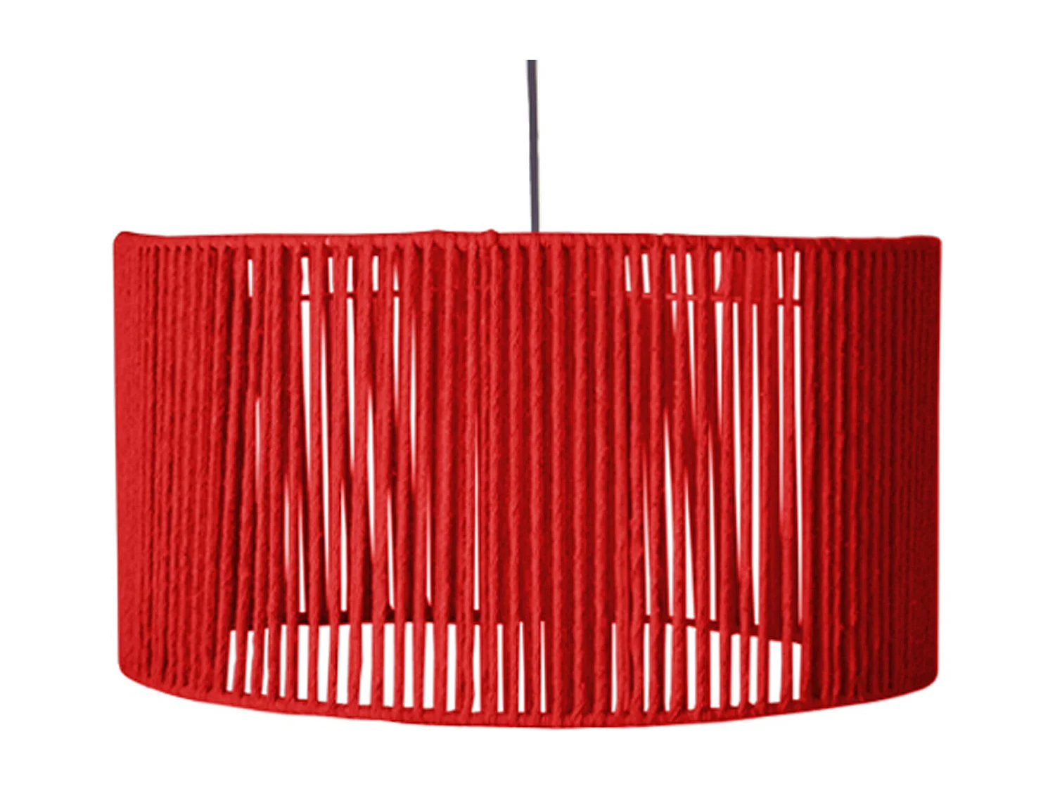 Lámpara de Pie TOSEL ,madera,metal,Rojo,A195xD 43xP110 cm