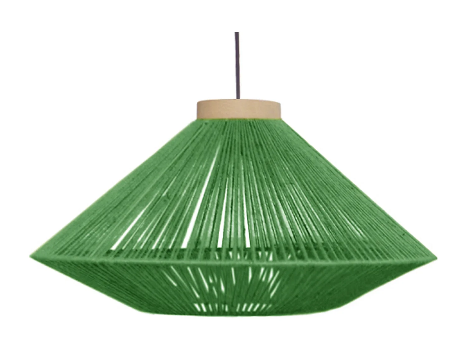 Candeeiro de Pé TOSEL CYLINDRE LACY metal certo castanho D30 x  H170  cm