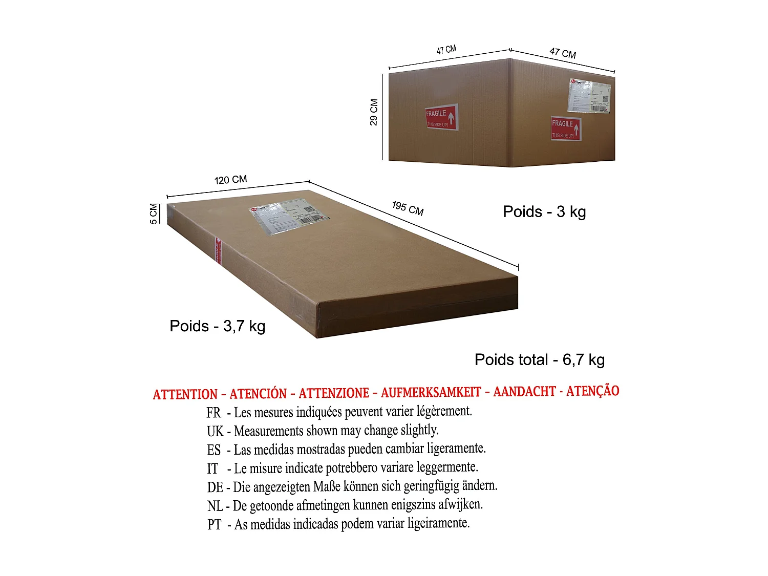 Lámpara de Pie TOSEL ,metal,madera,Negro,A 195xD 43x P 110cm