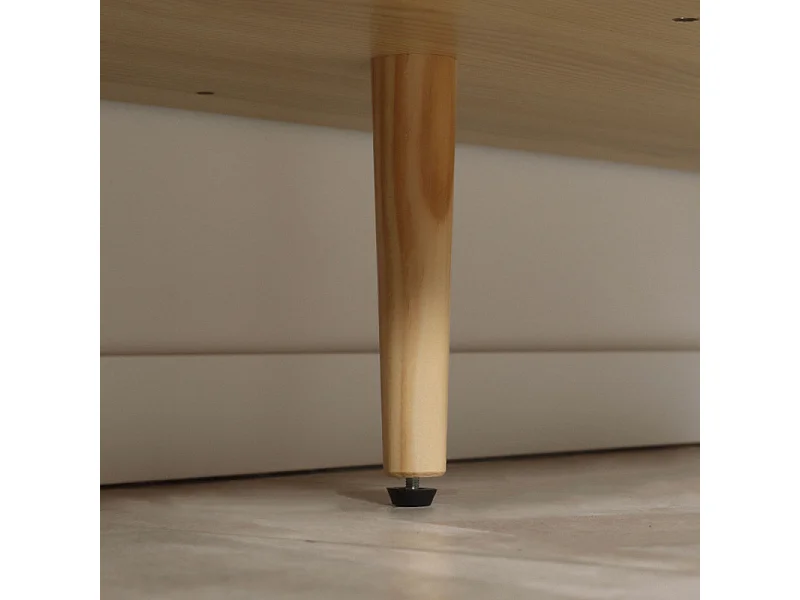 Buffet scandinave OLAF bois et blanc