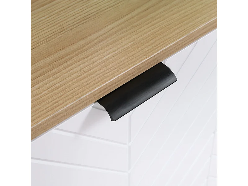 Buffet scandinave OLAF bois et blanc