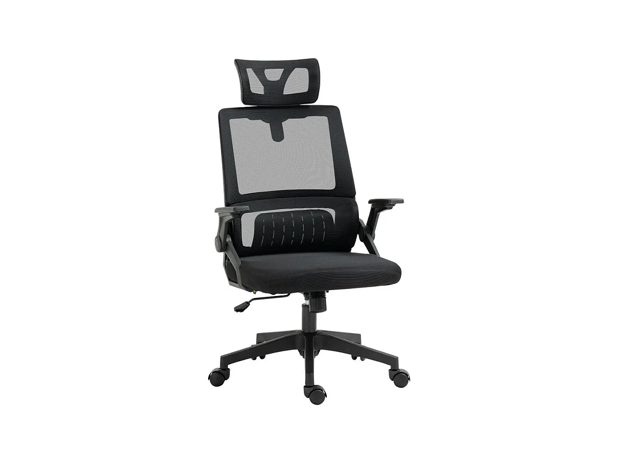 Fauteuil de bureau ergonomique NAOMI noir
