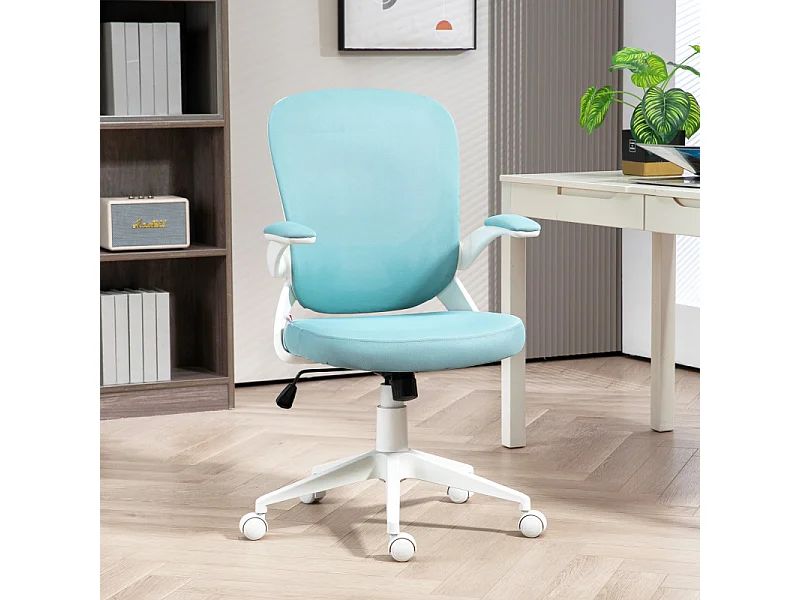 Chaise de bureau LEIKA bleue