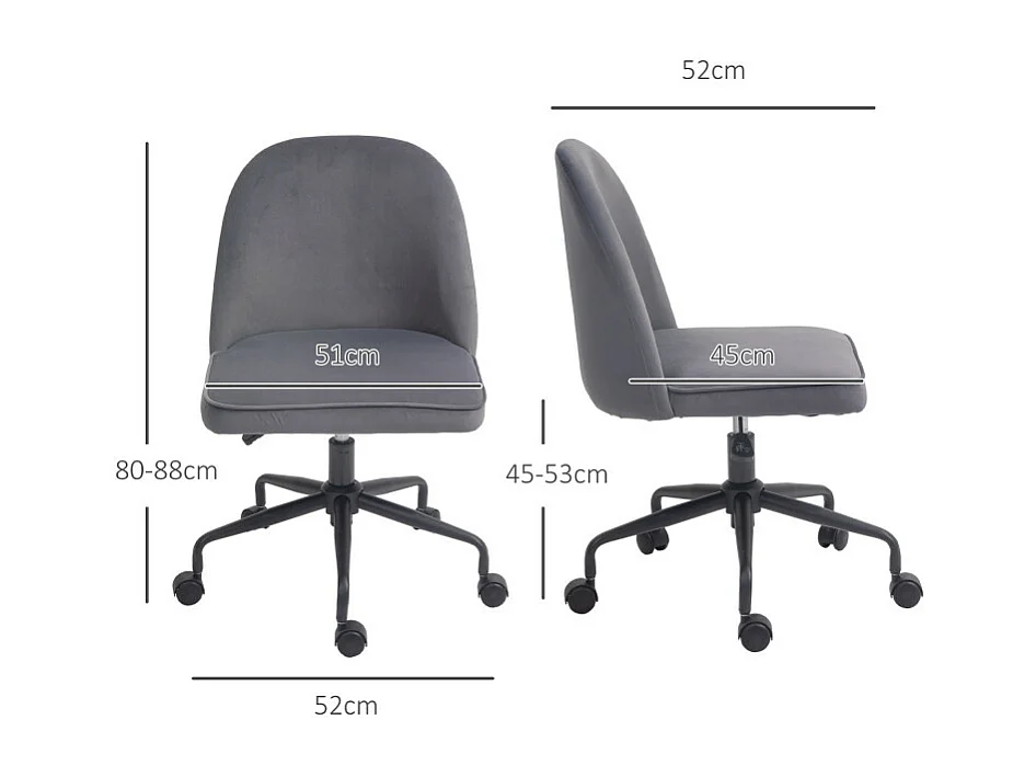 Siège de bureau ARI gris