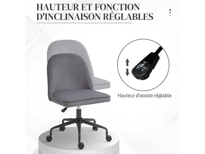 Siège de bureau ARI gris