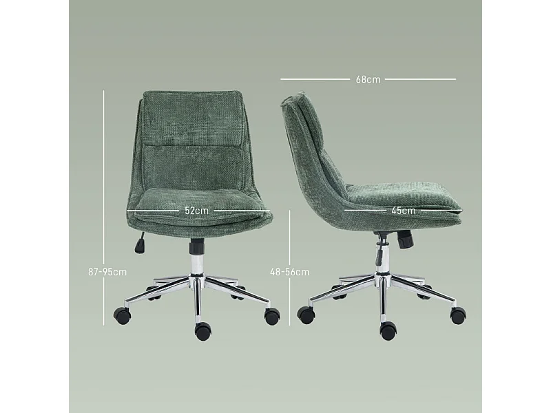 Chaise de bureau JADE vert