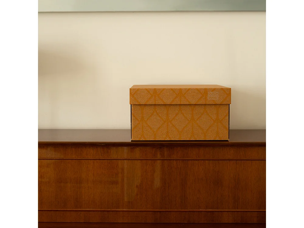 Boite de rangement Cordoba Terra 39,5x32x21cm Orange  Dutch Design Brand