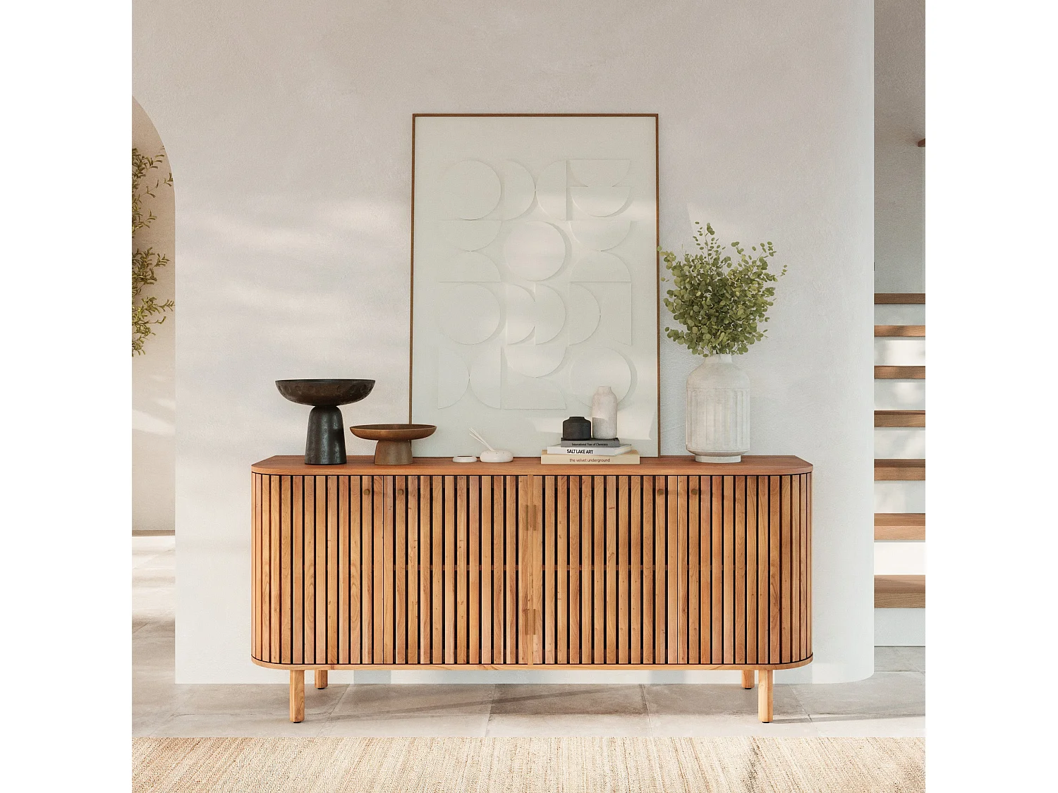 Aparador de madera de acacia - Paola