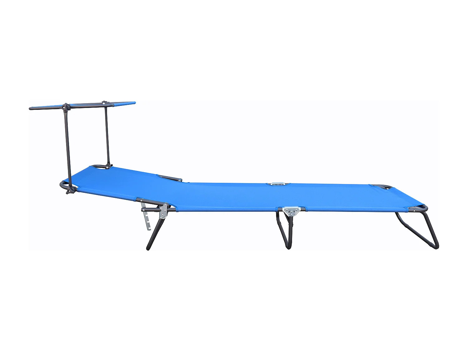 Sun lounger Dach Blue L. 185 x H. 24 x W. 55 cm