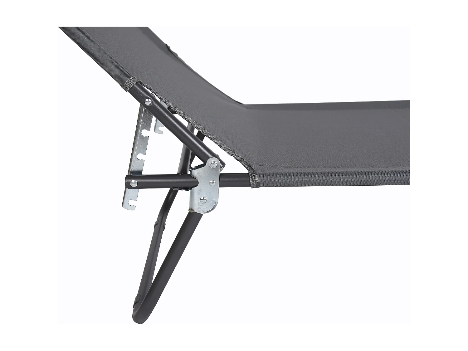 Sun lounger Dach Gray L. 185 x H. 24 x W. 55 cm