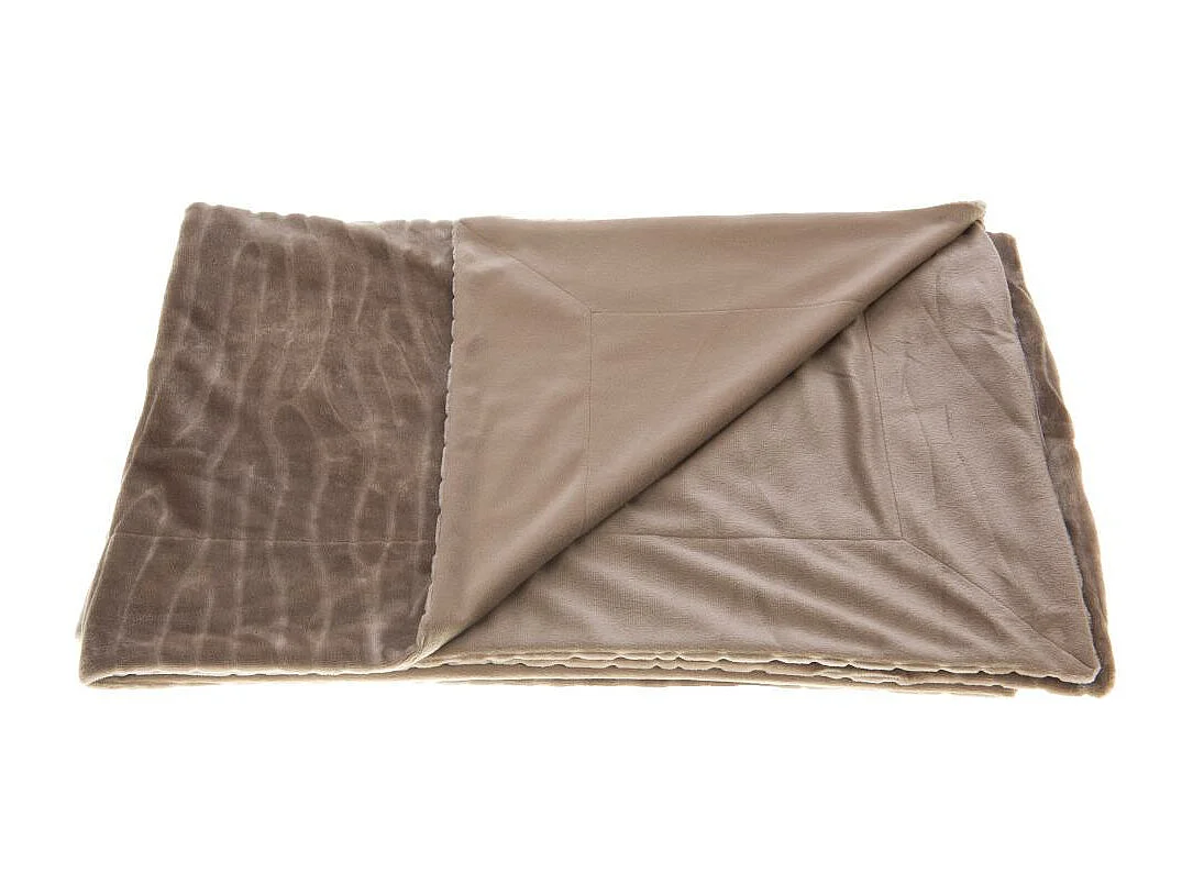 Plaid Lou Taupe 130x170 cm