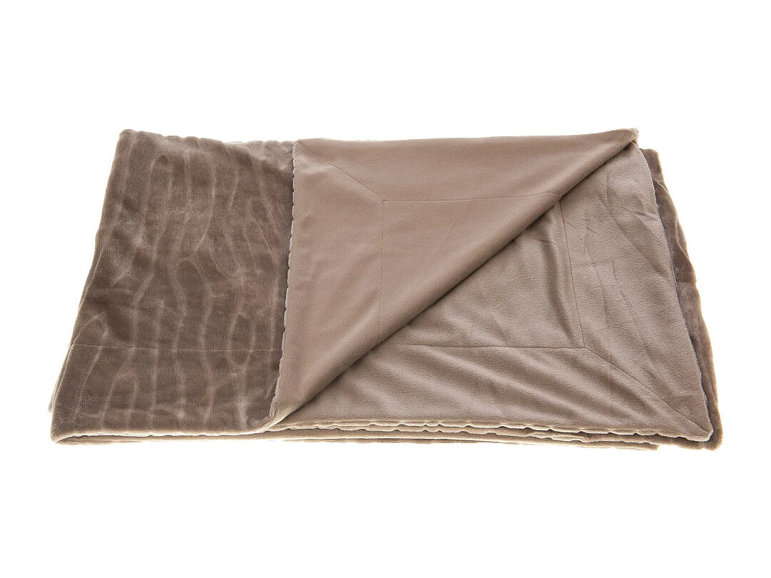 Plaid Lou Taupe 130x170 cm