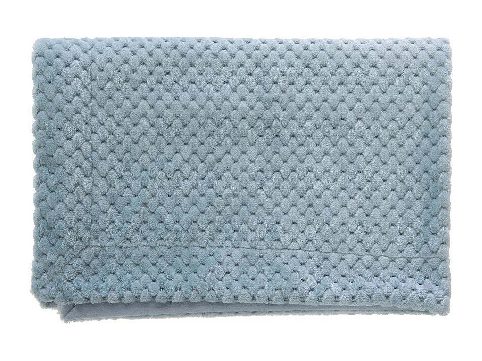 Plaid enfant Rétro bleu 100x75 cm