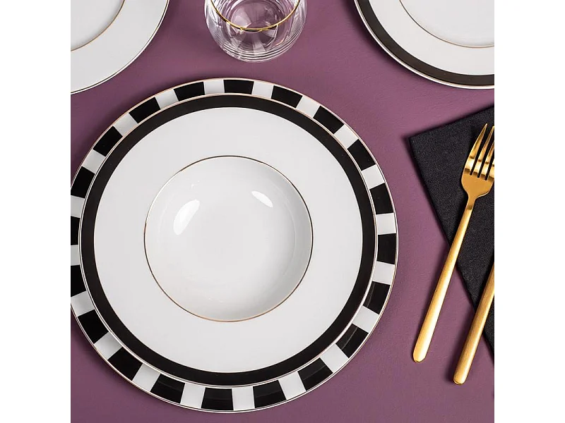 Assiette plate Ardec 27 cm (lot de 6)