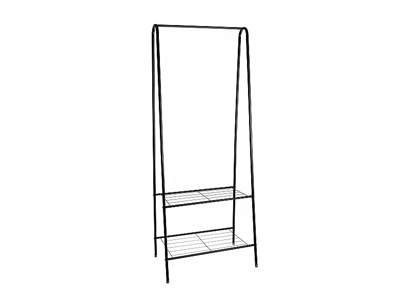 Portant Porte-manteau 60 X 34 X 153 Cm Avec étagère Pour Chaussures