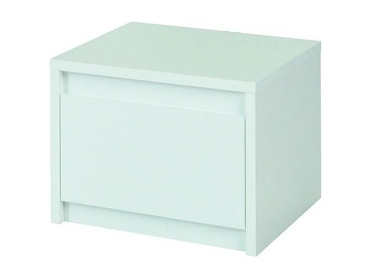 Slaapkamerset VERONA: Bed 180 cm, dressoir met 3 laden, nachtkastjes, kledingkast met 4 deuren, hoogglans wit