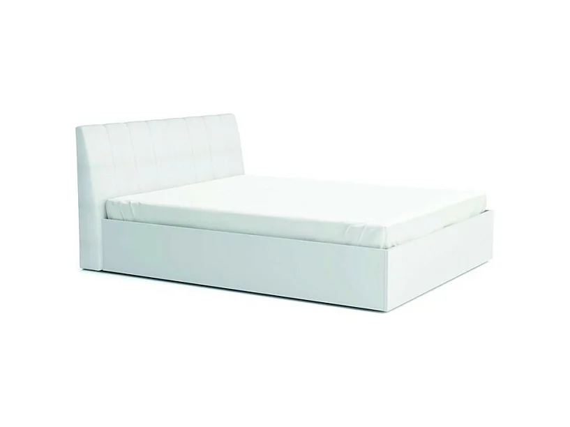 Slaapkamerset VERONA: Bed 180 cm, dressoir met 3 laden, nachtkastjes, kledingkast met 4 deuren, hoogglans wit