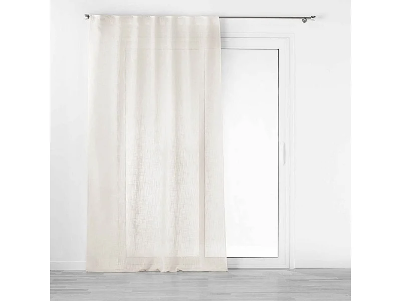 Rideau Voilage à Passants "Haltona" 140x240cm Naturel
