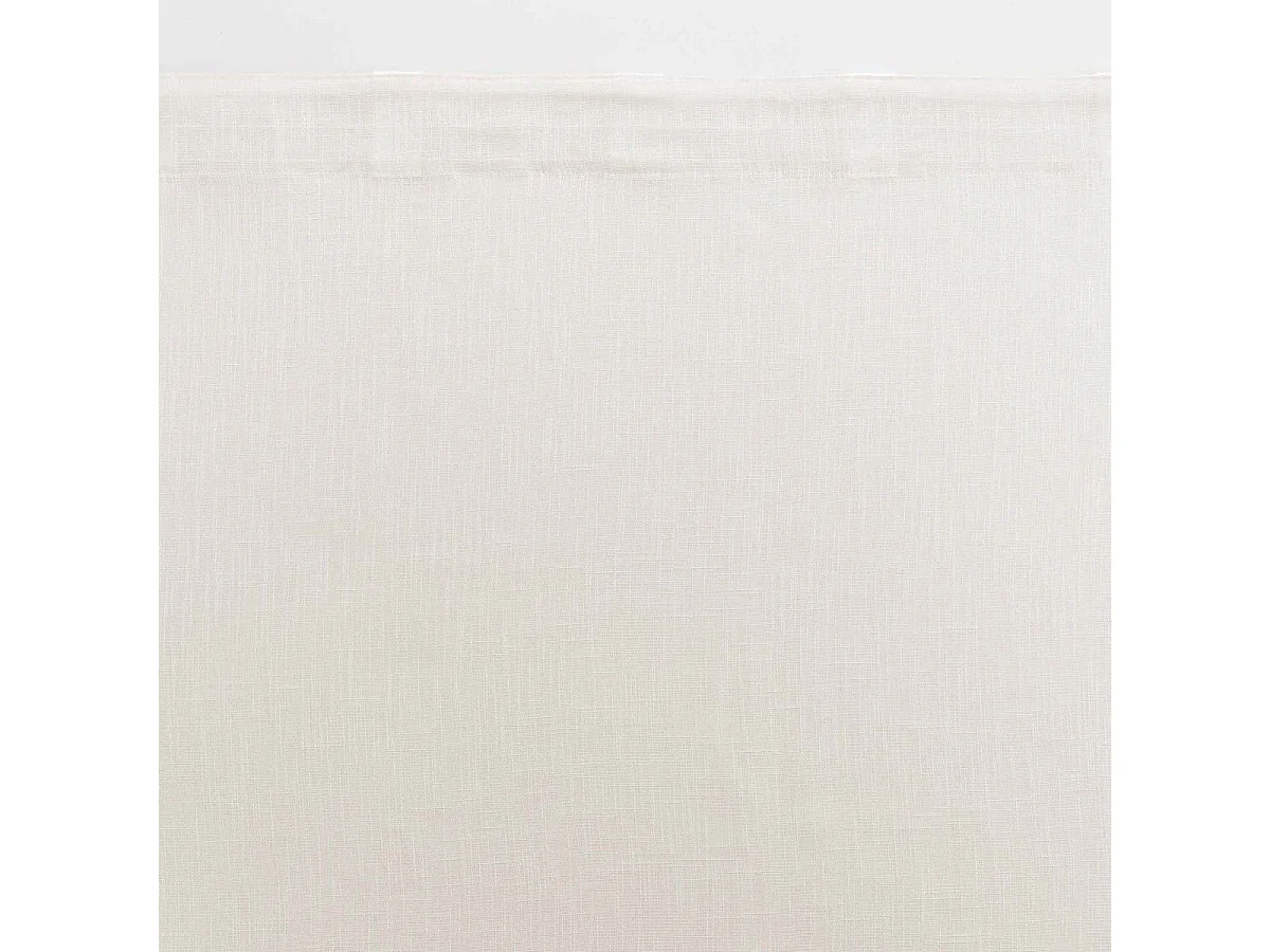 Rideau Voilage à Passants "Haltona" 140x240cm Naturel