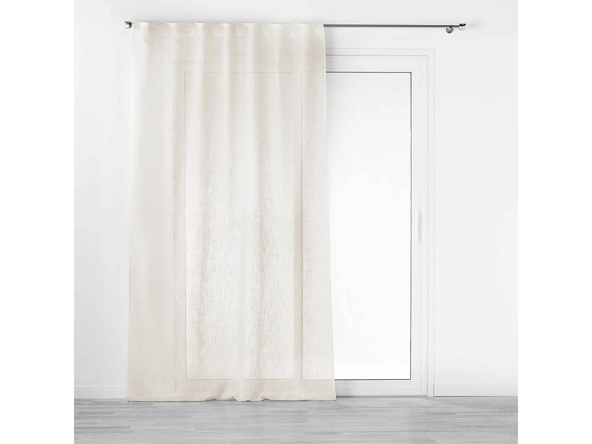 Rideau Voilage à Passants "Haltona" 140x240cm Naturel