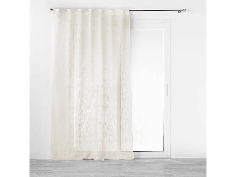 Rideau Voilage à Passants "Haltona" 140x240cm Naturel