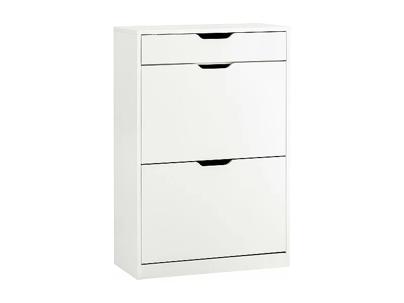 SoBuy FSR180-W Armoire Chaussure 2 Abattants