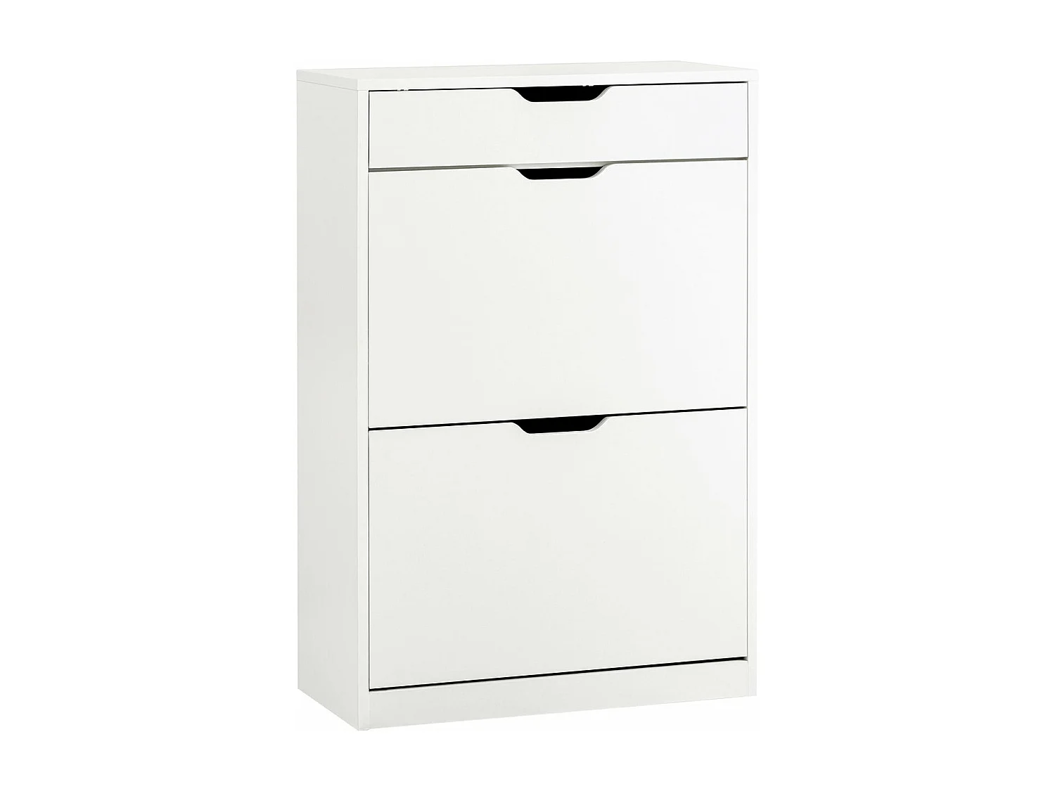 SoBuy FSR180-W Armoire Chaussure 2 Abattants