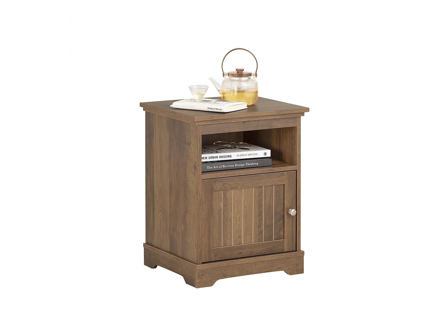 SoBuy Nachttisch FBT151-BR