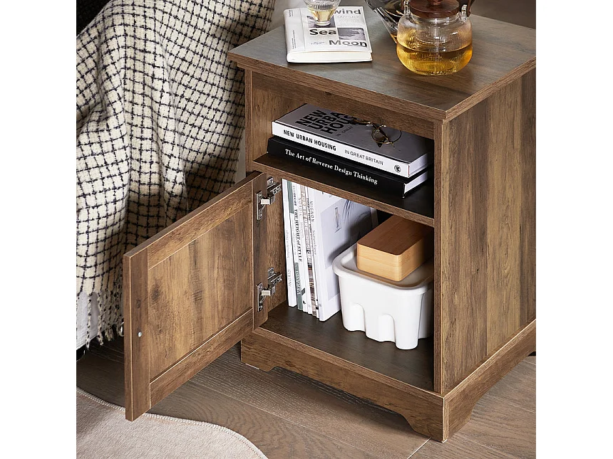 SoBuy Nachttisch FBT151-BR