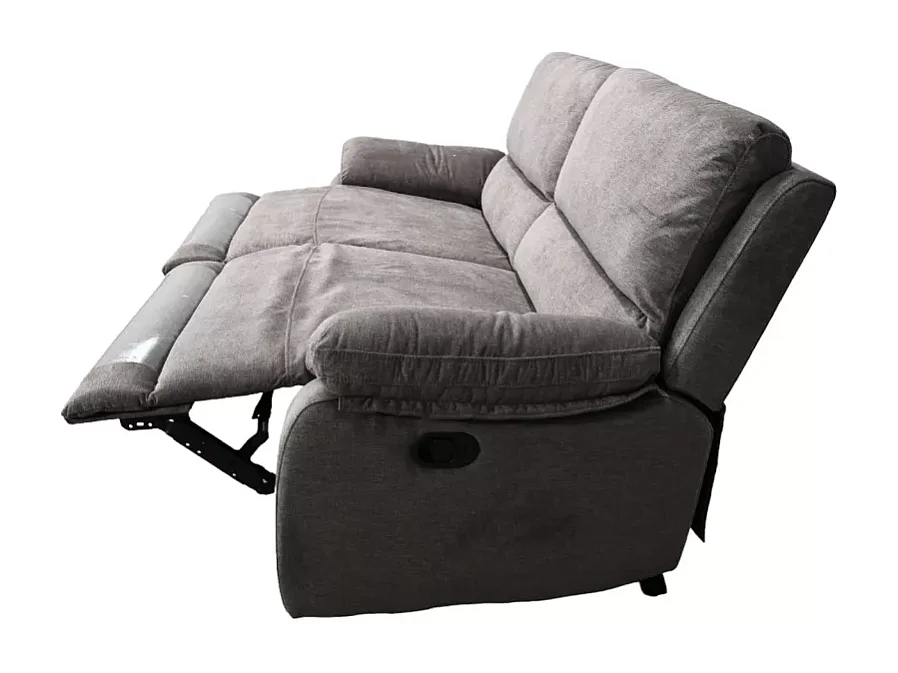 Palermo  (Set 3+2+1)/Stoffbezug/Braun